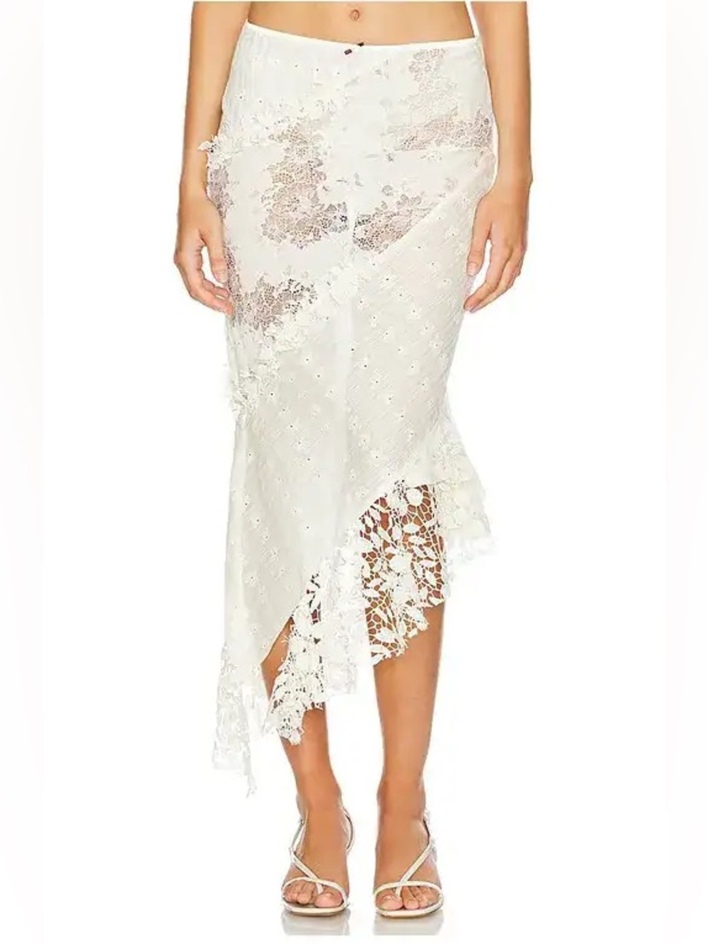 SIEDRÉS Ayer Skirt in Ecru/Ivory size EU 32/US 0